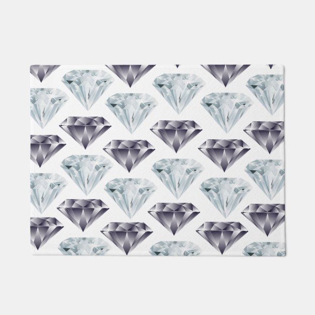 ダイヤモンドキッチンフロアマットキッチンマット ドアマット (正面)