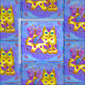 ダイヤモンドキャット ファブリック (タイル)