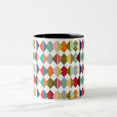 ダイヤモンドキルト ツートーンマグカップ (中央)