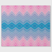 ダイヤモンドギフトグラデーションラップ絵を描ウォーターの色 ラッピングペーパー (フラット)