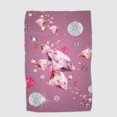 ダイヤモンドギャラクシー9 ゴルフタオル (正面)