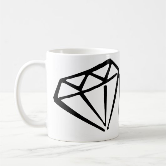 ダイヤモンドギーザ コーヒーマグカップ (左)