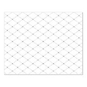 ダイヤモンドクラシックグリッドゴムスタンプ ラバースタンプ (インプリント)