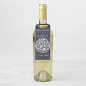 ダイヤモンドクリスマスオーナメントボトルハンガーラベル ボトルネックタグ (ボトル)