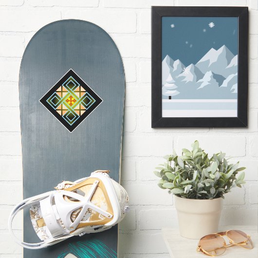 ダイヤモンドクロス シール (スノーボード)