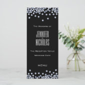 ダイヤモンドグリッターウェディングレセプションメニュー メニュー (スタンド正面)