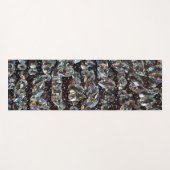 ダイヤモンドグリッタースパークルエレガント ヨガマット (正面(横))