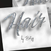 ダイヤモンドグリッター美容師名刺