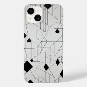 ダイヤモンドグリッドラインアート Case-Mate iPhone 14ケース