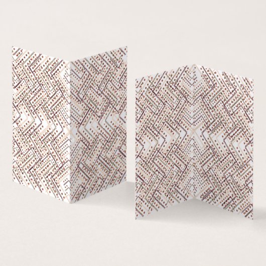 ダイヤモンドシェイプの繰り返し幾何学的パターン (内部&外部)