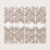 ダイヤモンドシェイプの繰り返し幾何学的パターン (外部フラット)