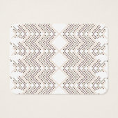 ダイヤモンドシェイプの繰り返し幾何学的パターン (裏面)