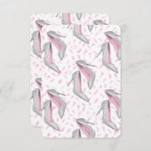 ダイヤモンドシューズ 招待状 (正面/裏面)