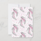 ダイヤモンドシューズ 招待状 (裏面)