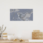 ダイヤモンドショールズ抽象芸術4ポスター ポスター (キッチン)