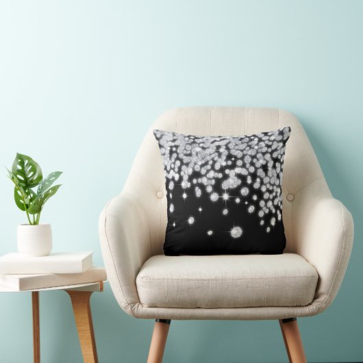 ダイヤモンドジュエリージュエリーグリッツスローカウチピロー クッション (椅子)