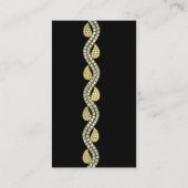 ダイヤモンドジュエリーブラック 名刺 (裏面)