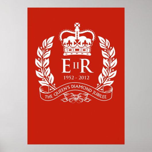 ダイヤモンドジュビリーガーランドのポスター ポスター (正面)