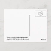 ダイヤモンドジュビリークラウンゴージャススケッチ ポストカード (裏面)