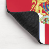 ダイヤモンドジュビリー連合国旗と王室の紋章 マウスパッド (コーナー)