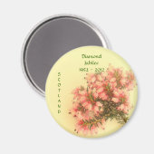 ダイヤモンドジュビリー1952 - 2012スコットランド マグネット (正面/裏面)