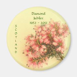 ダイヤモンドジュビリー1952 - 2012スコットランド マグネット