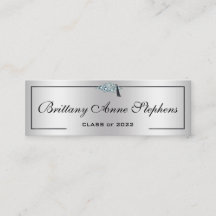 ダイヤモンドスタッズグラッドキャップシルバー2通話カード