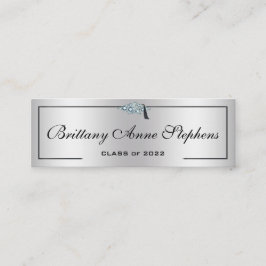 ダイヤモンドスタッズグラッドキャップシルバー2通話カード コーリングカード