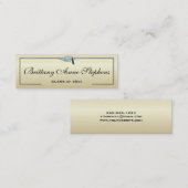 ダイヤモンドスタッズグラッドキャップ金ゴールド呼出カード コーリングカード (正面/裏面)