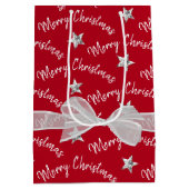 ダイヤモンドスターのメリークリスマス ミディアムペーパーバッグ (裏面)