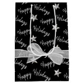 ダイヤモンドスターズとハッピーホリデー ミディアムペーパーバッグ (裏面)