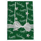 ダイヤモンドスターズとハッピーホリデー ミディアムペーパーバッグ (裏面)