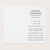 ダイヤモンドスパークルグリッター名刺 名刺 (内部フラット)