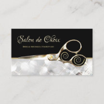 ダイヤモンドスパークルサロン金ゴールドヘアスタイリスト鋏