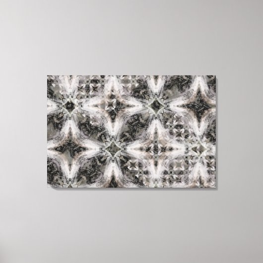 ダイヤモンドチェーンパターン キャンバスプリント (正面)