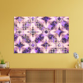 ダイヤモンドチェーンパターン キャンバスプリント (インサイチュ (リビング))