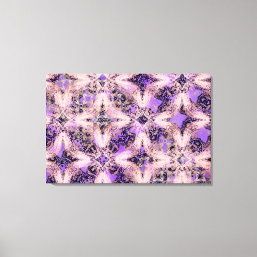 ダイヤモンドチェーンパターン キャンバスプリント (正面)