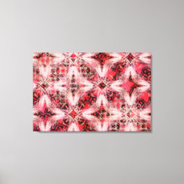 ダイヤモンドチェーンパターン キャンバスプリント