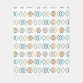 ダイヤモンドチェーン フリースブランケット (正面)