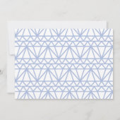 ダイヤモンドチャルクボード婚約|婚約 招待状 (裏面)