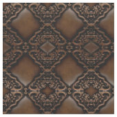 ダイヤモンドツール付き革のルックパターン ファブリック (クローズアップ)