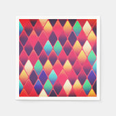 ダイヤモンドデザイン スタンダードカクテルナプキン (正面)