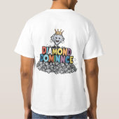 👕💎ダイヤモンドドミナンスTシャツデザイン💎👕 Tシャツ (裏面)