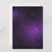 ダイヤモンドドレス&《写真》ぼけ味ストリングライトキンセアニェラ 招待状 (裏面)