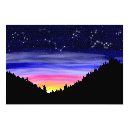 ダイヤモンドナイトフォトプリント フォトプリント (正面)