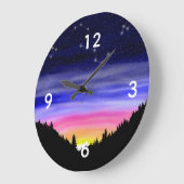 ダイヤモンドナイト大時計 ラージ壁時計 (傾斜)