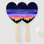 ダイヤモンドナイト ハンドファン (正面&裏面)