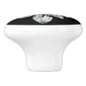 ダイヤモンドネックレスの陶磁器のノブ セラミックノブ (側面)