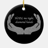 ダイヤモンドハンズセラミックオーナメント セラミックオーナメント (裏面)