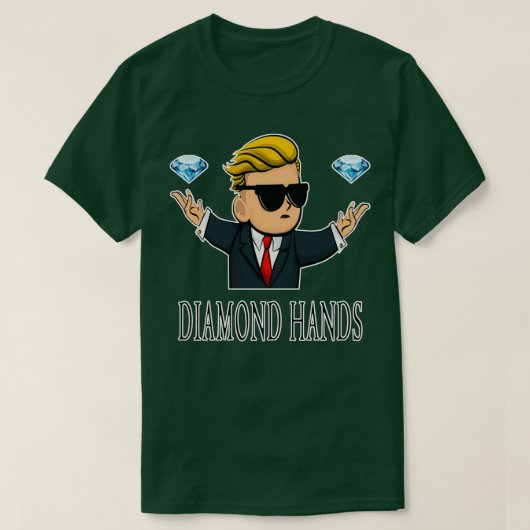 ダイヤモンドハンド17 Tシャツ (デザイン正面)